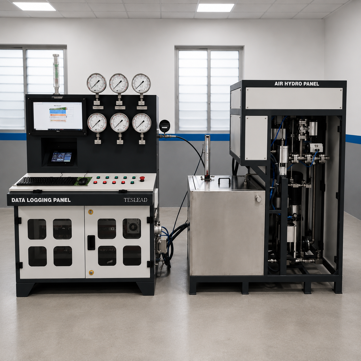High Pressure Hydro & Gas Test Stand — view 2